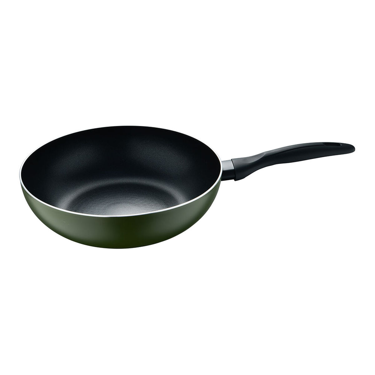 Wok Pan San Ignacio experto Black Aluminium Ø 28 cm, view 2
