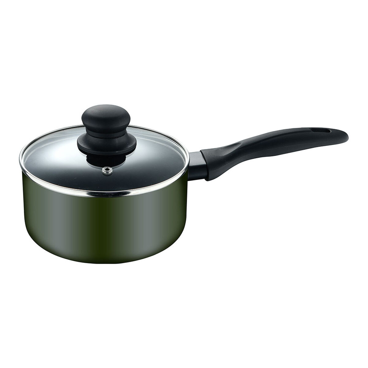 Saucepan San Ignacio experto Black Green Aluminium Crystal Ø 16 cm, view 2