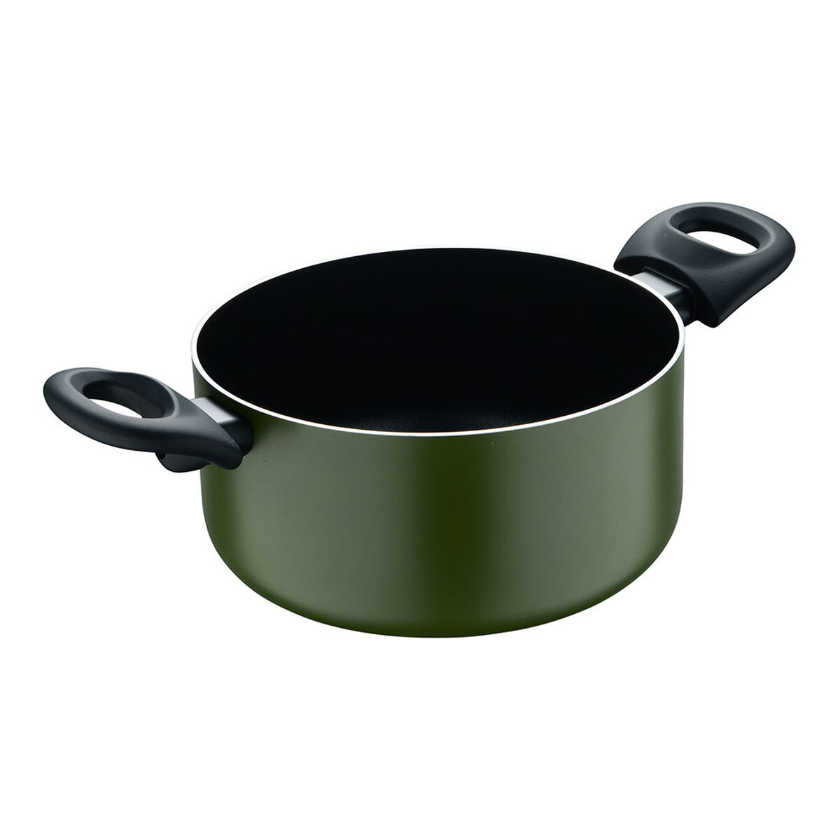Casserole with lid San Ignacio experto Black Green Ø 20 cm, view 3