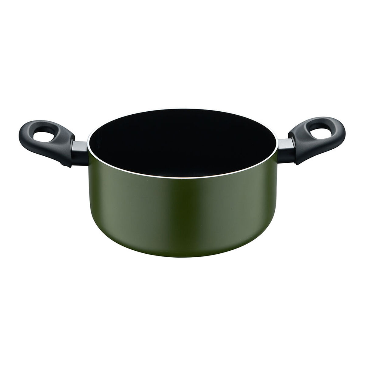 Casserole with lid San Ignacio experto Black Green Ø 20 cm, view 4