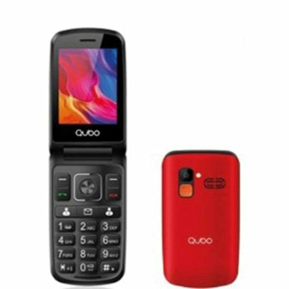 Mobiltelefon til ældre mennesker Qubo P-210NWRD 32 GB 2,8"