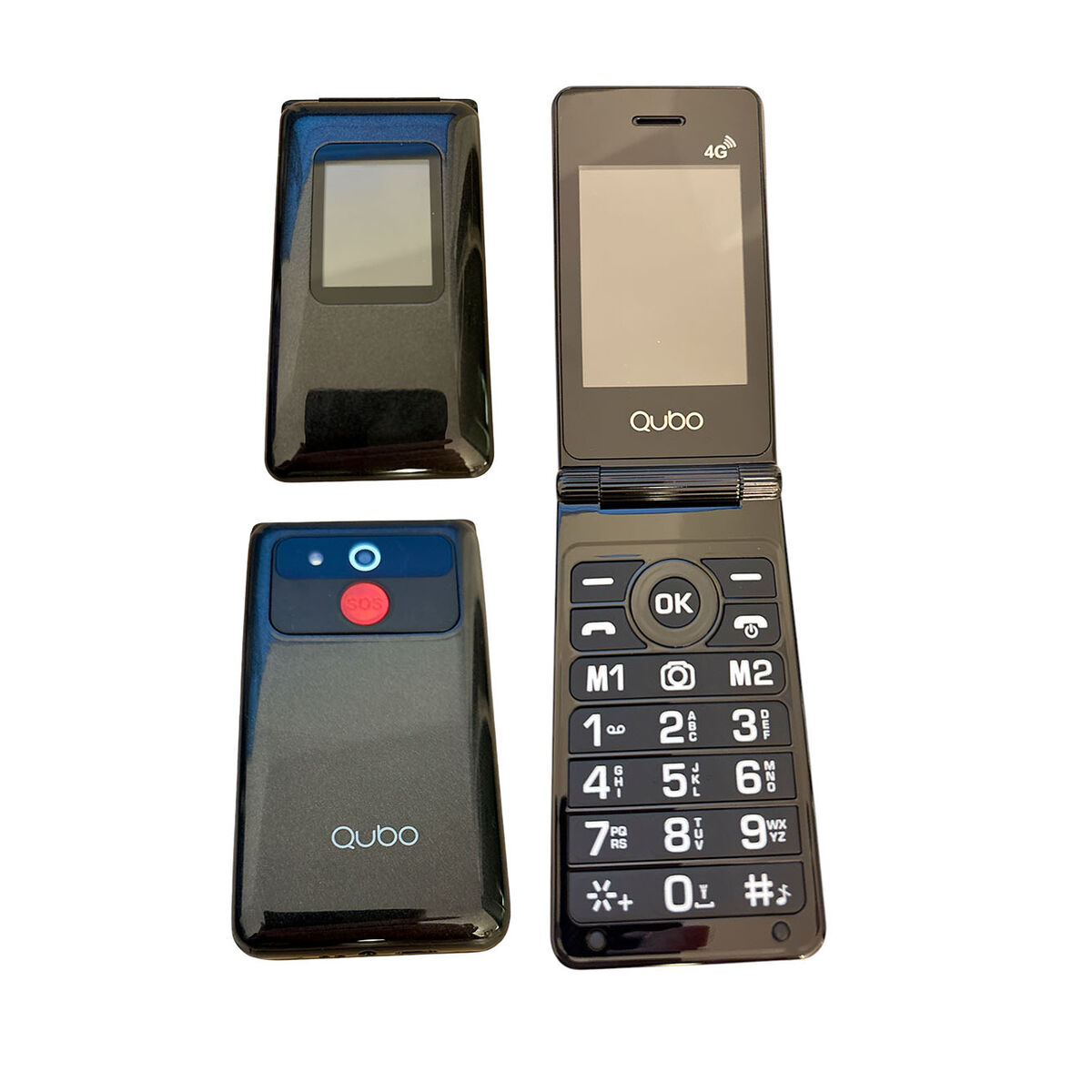 Bild von Mobile telephone for older adults Qubo X-28 4G BK Black 2,8"