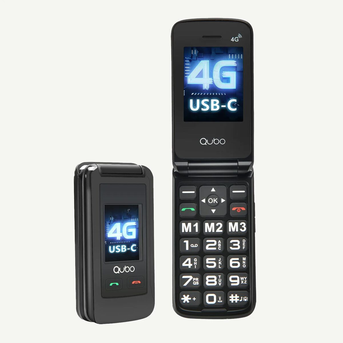 Bild von Mobile telephone for older adults Qubo Qubo X-247 2,4” QVGA