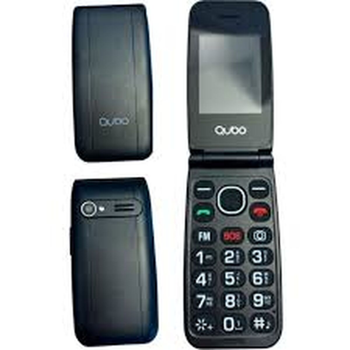 Obrazek Mobile telephone for older adults Qubo NEONWBK 4G 2.4" 32 GB