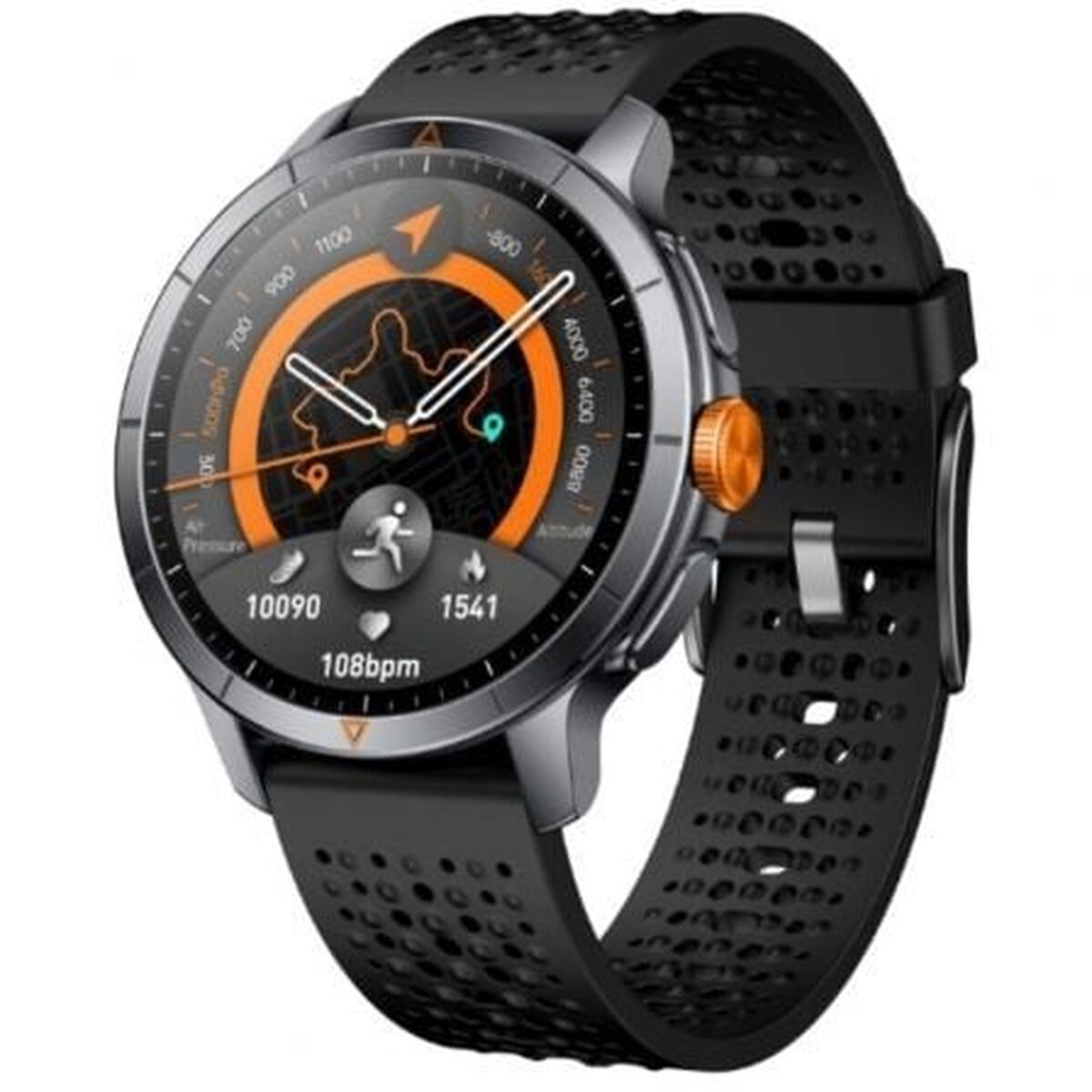 Afbeeldingen van Smartwatch Qubo SMT-500AGP Black