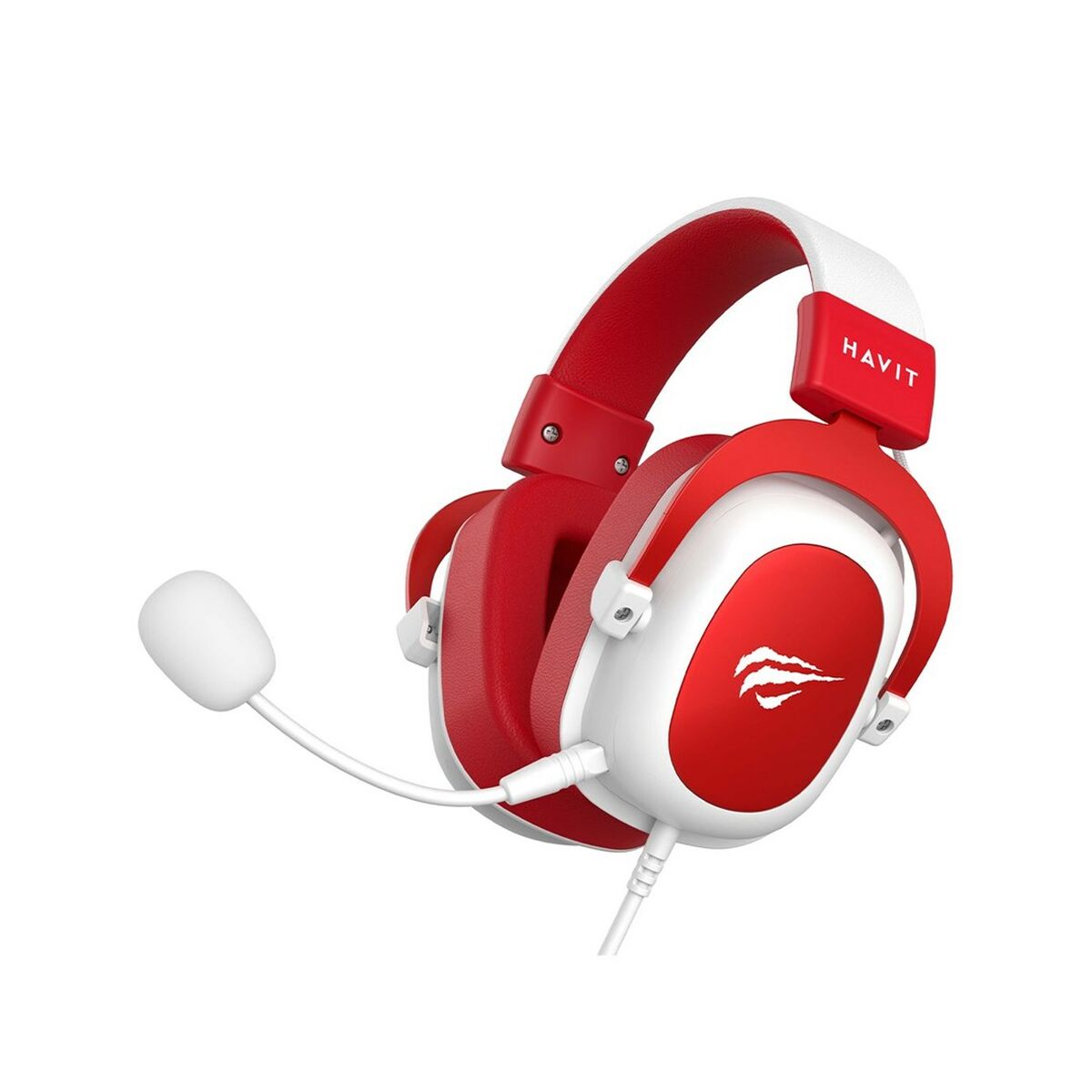 Afbeeldingen van Gaming Earpiece with Microphone Havit H2002d White Red