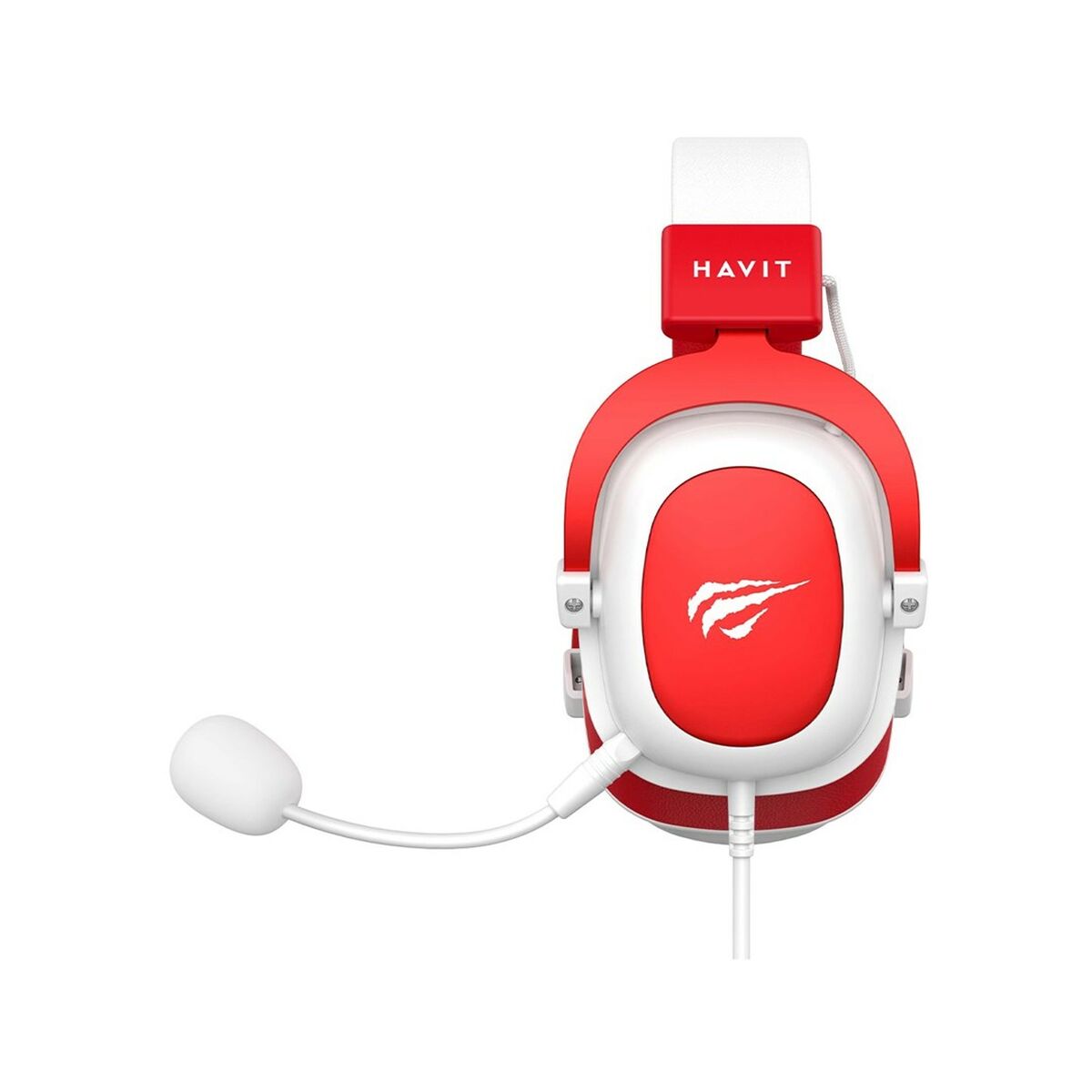 Afbeeldingen van Gaming Earpiece with Microphone Havit H2002d White Red