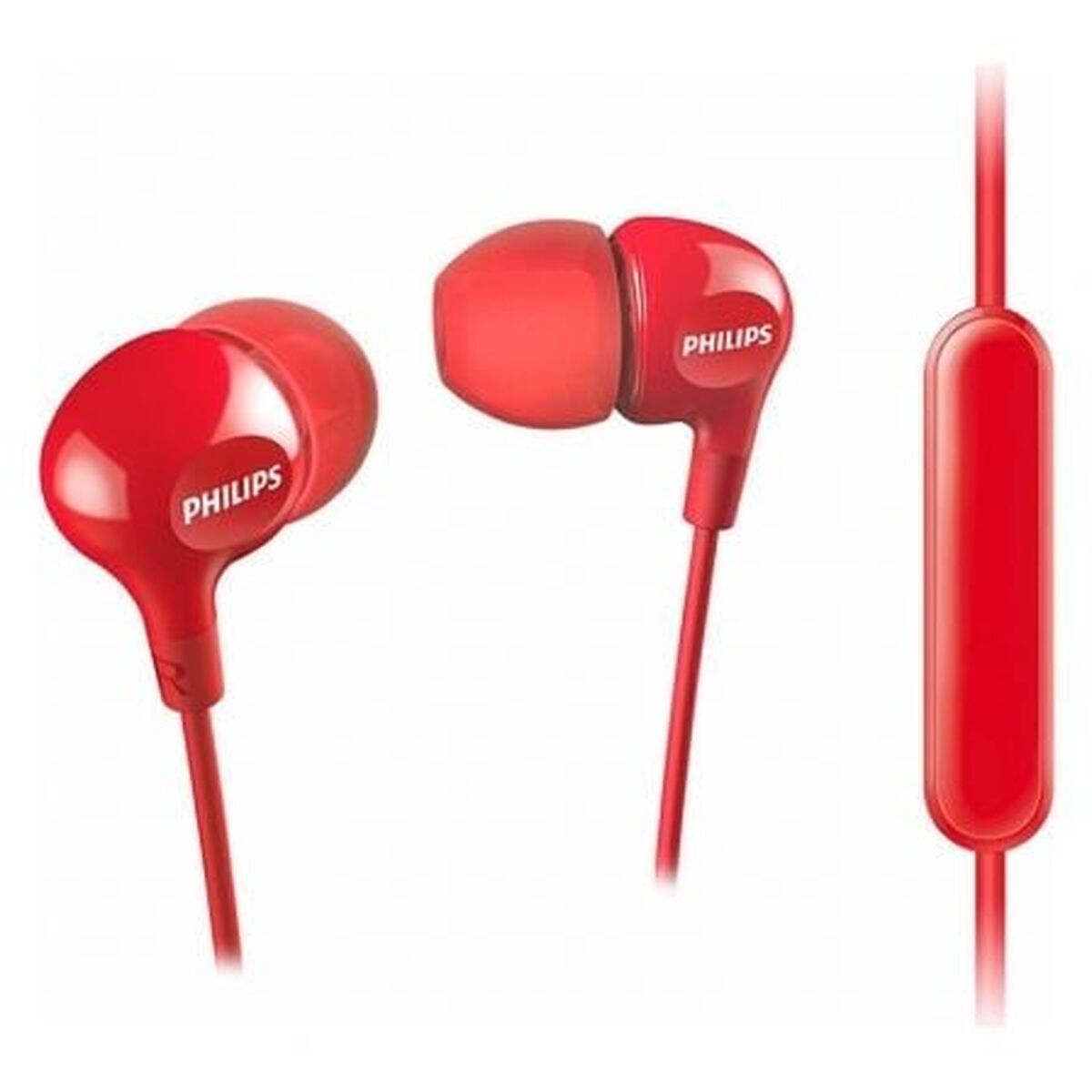 Picture of Headphones Philips SHE3555RD Red
