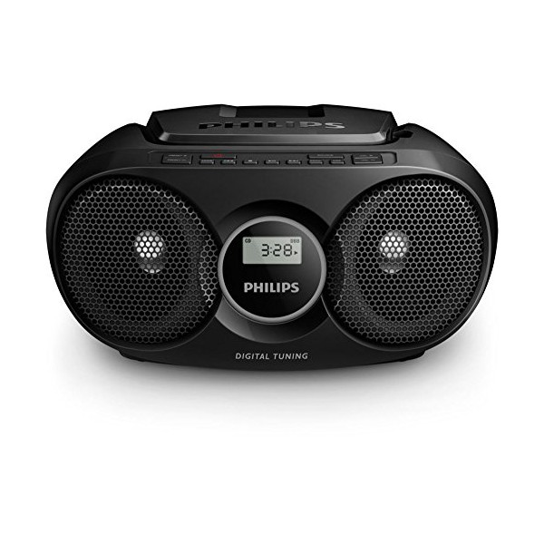 Philips AZ215/12 Radio con Cd portatil Negro