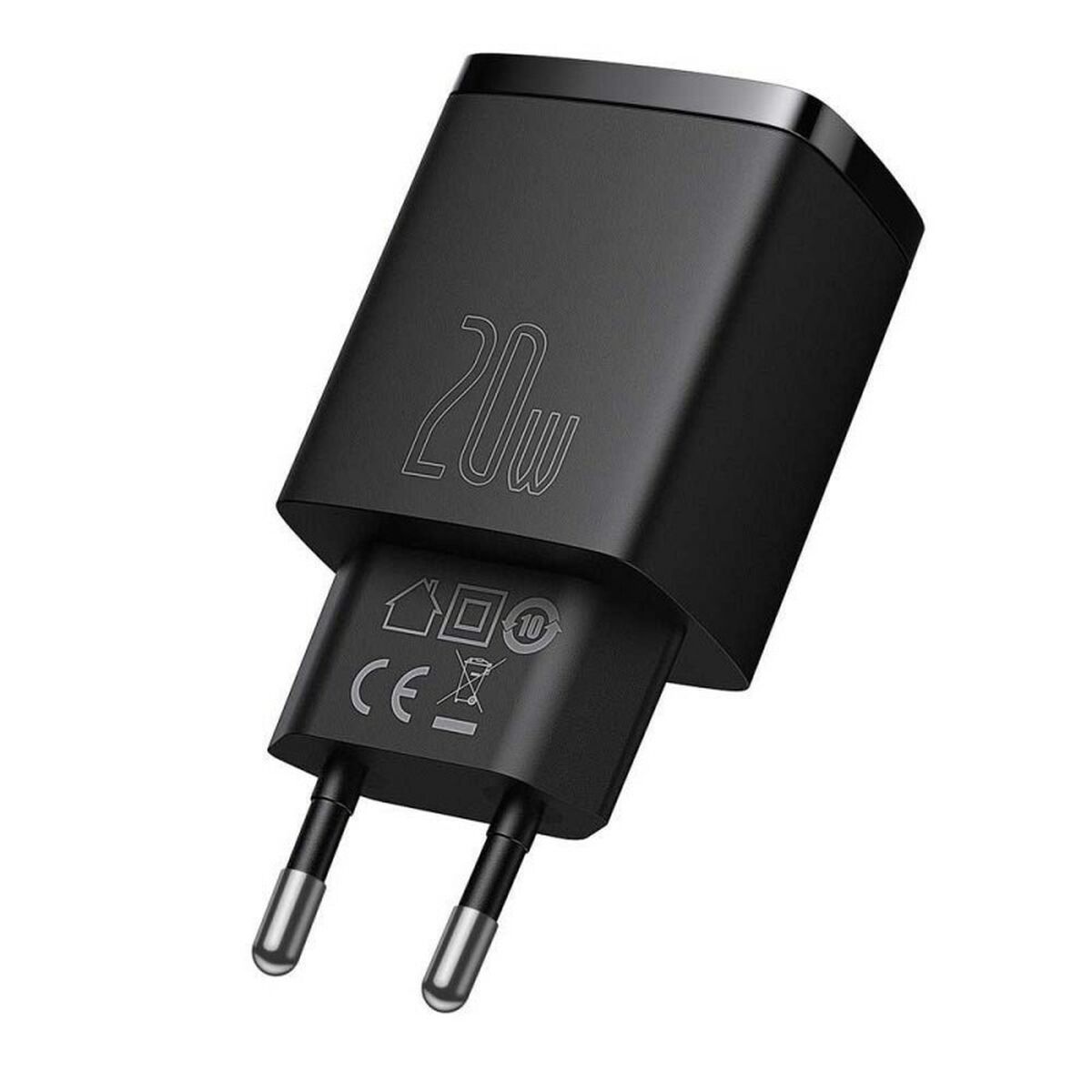 Image secondaire de Chargeur mural Baseus CCXJ-B01 Noir 18 W 20 W (1 Unité)