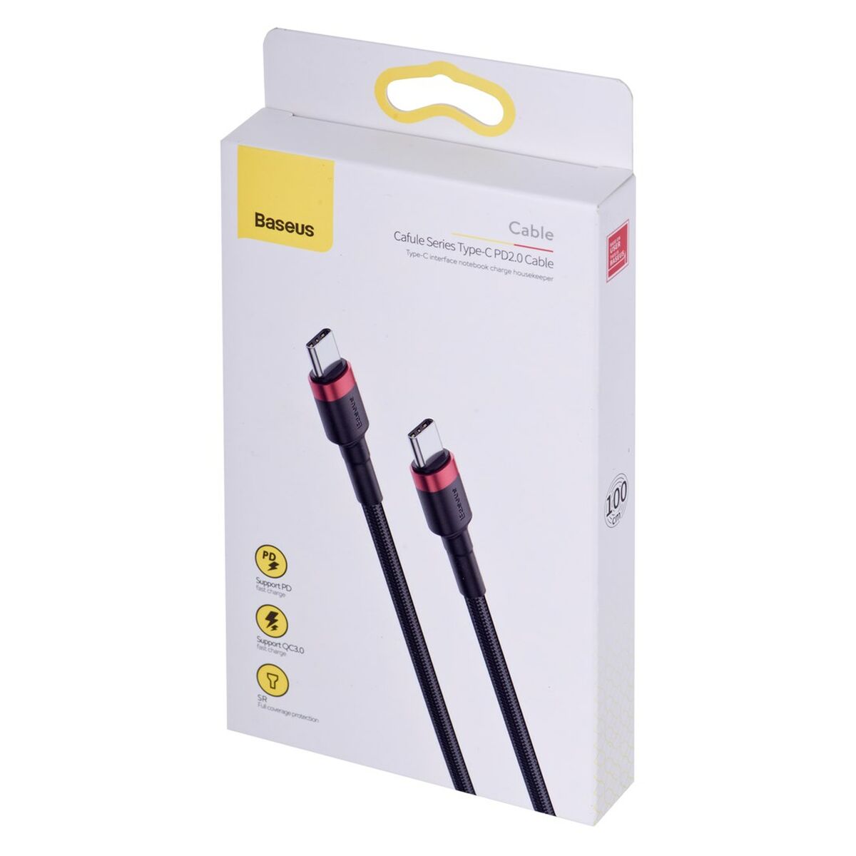 Καλώδιο USB C Baseus CATKLF-G91 Μαύρο 1 m