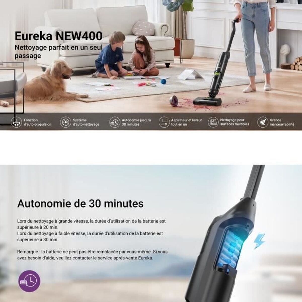 Steelstofzuiger Eureka 120 W