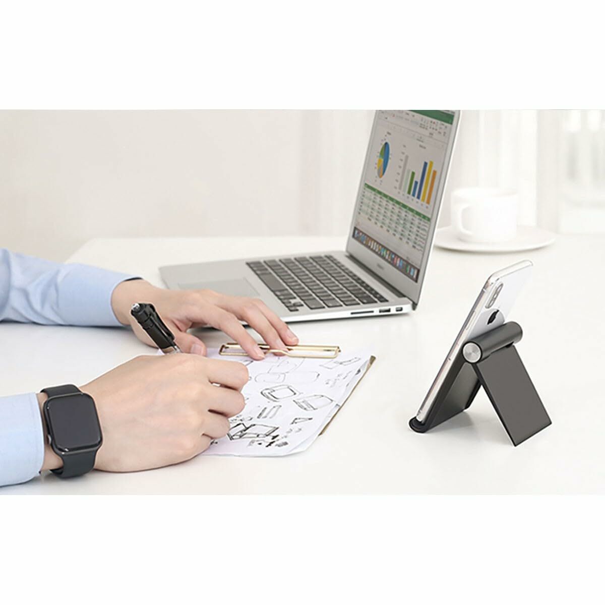 Afbeeldingen van Mobile support Ugreen 50747B Black