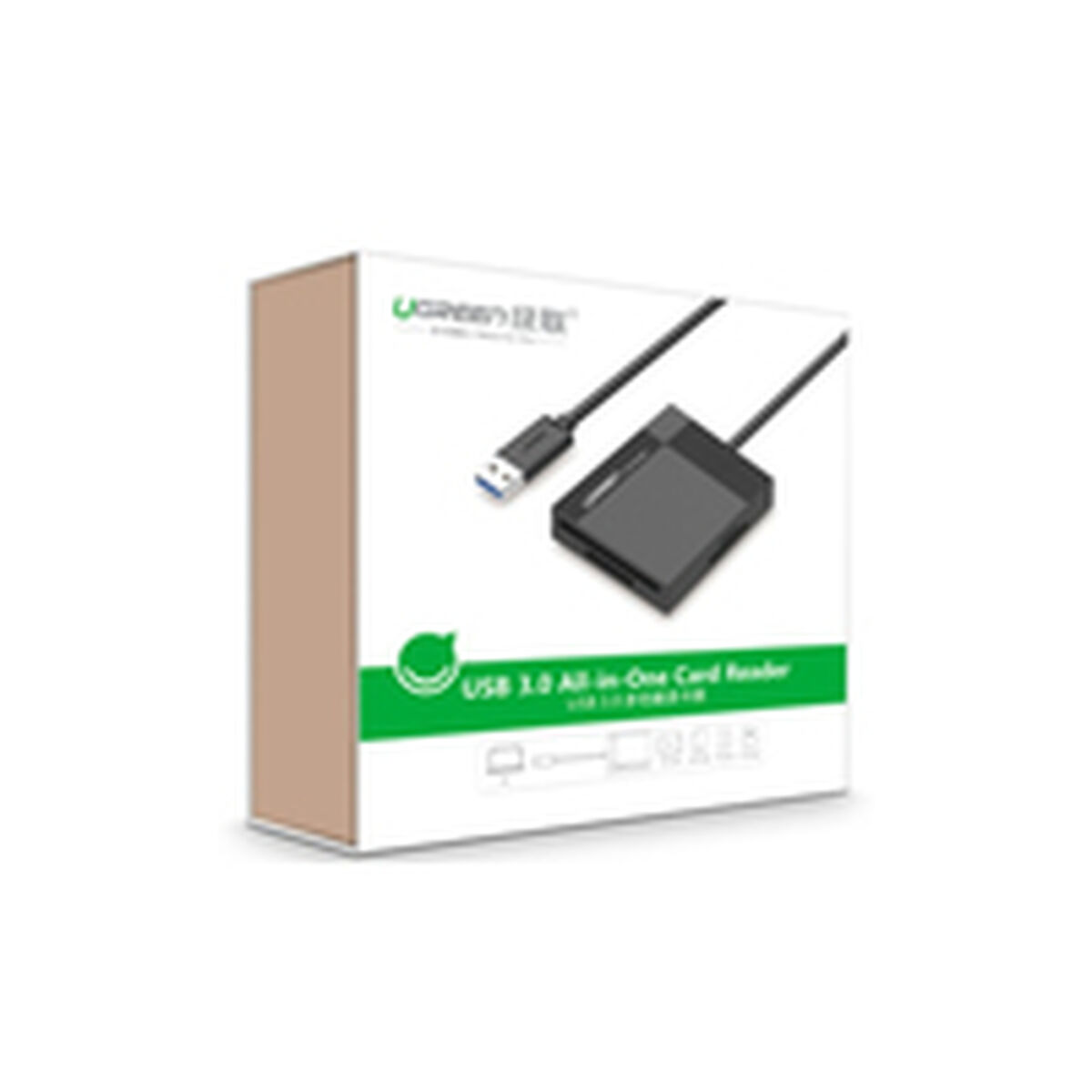 Afbeeldingen van Card Reader Ugreen 30231 Black