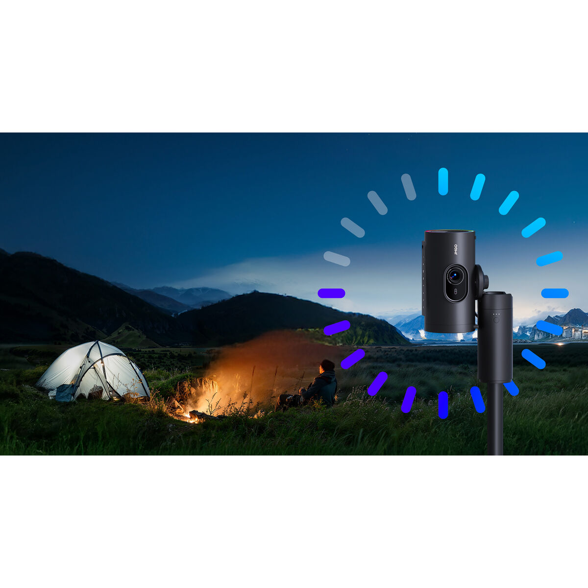 Bild von Projector JMGO PICOPLAY+POWERBANK+TRIPOD+BAG 1080 p 450 lm 1920 x 1080 px