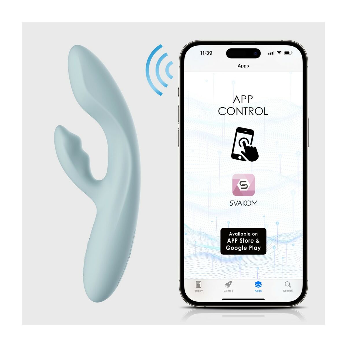 Vibrátor pro dvojici Dual Stimulation Svakom Švestková