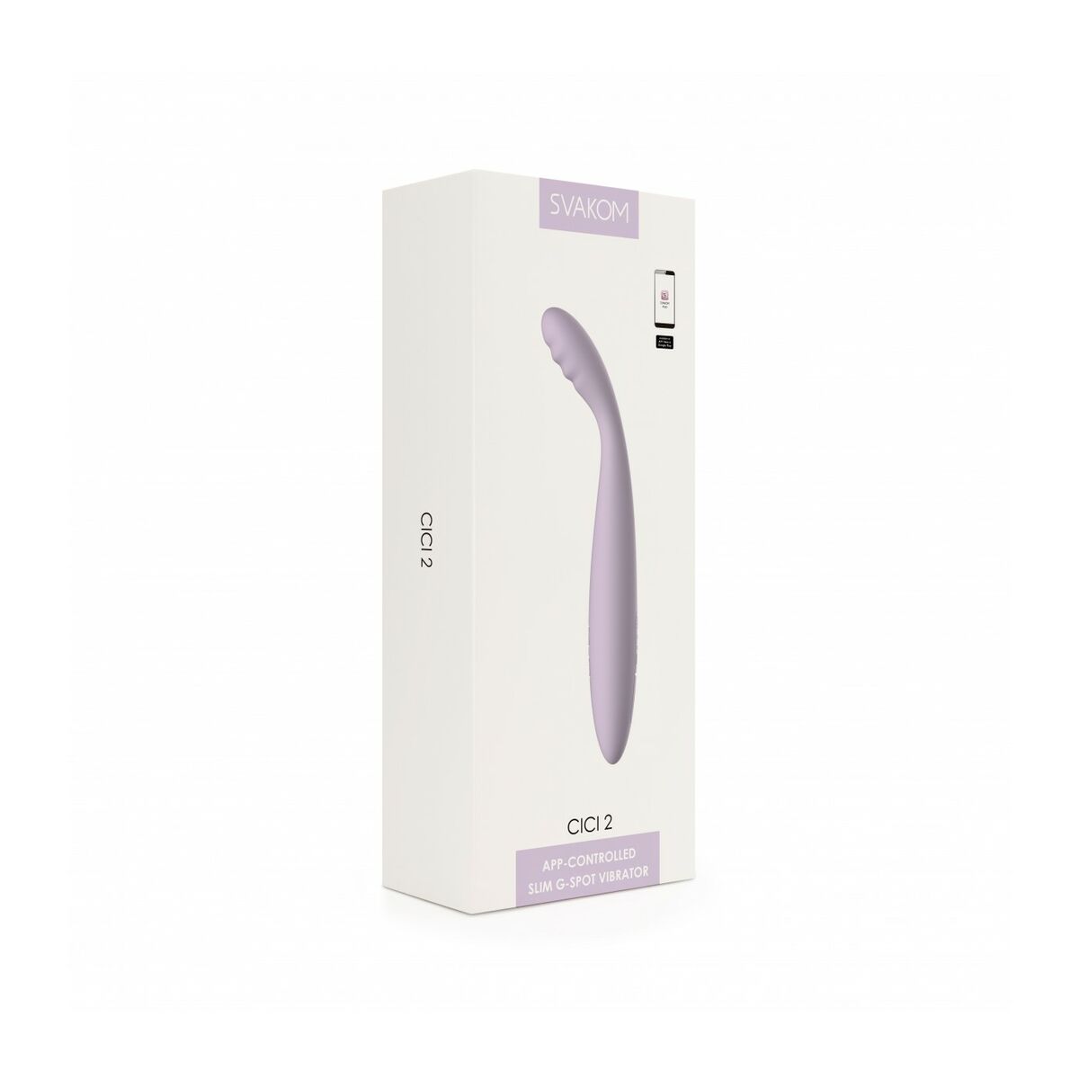 Image secondaire de Vibrateur G-Spot Svakom Lila