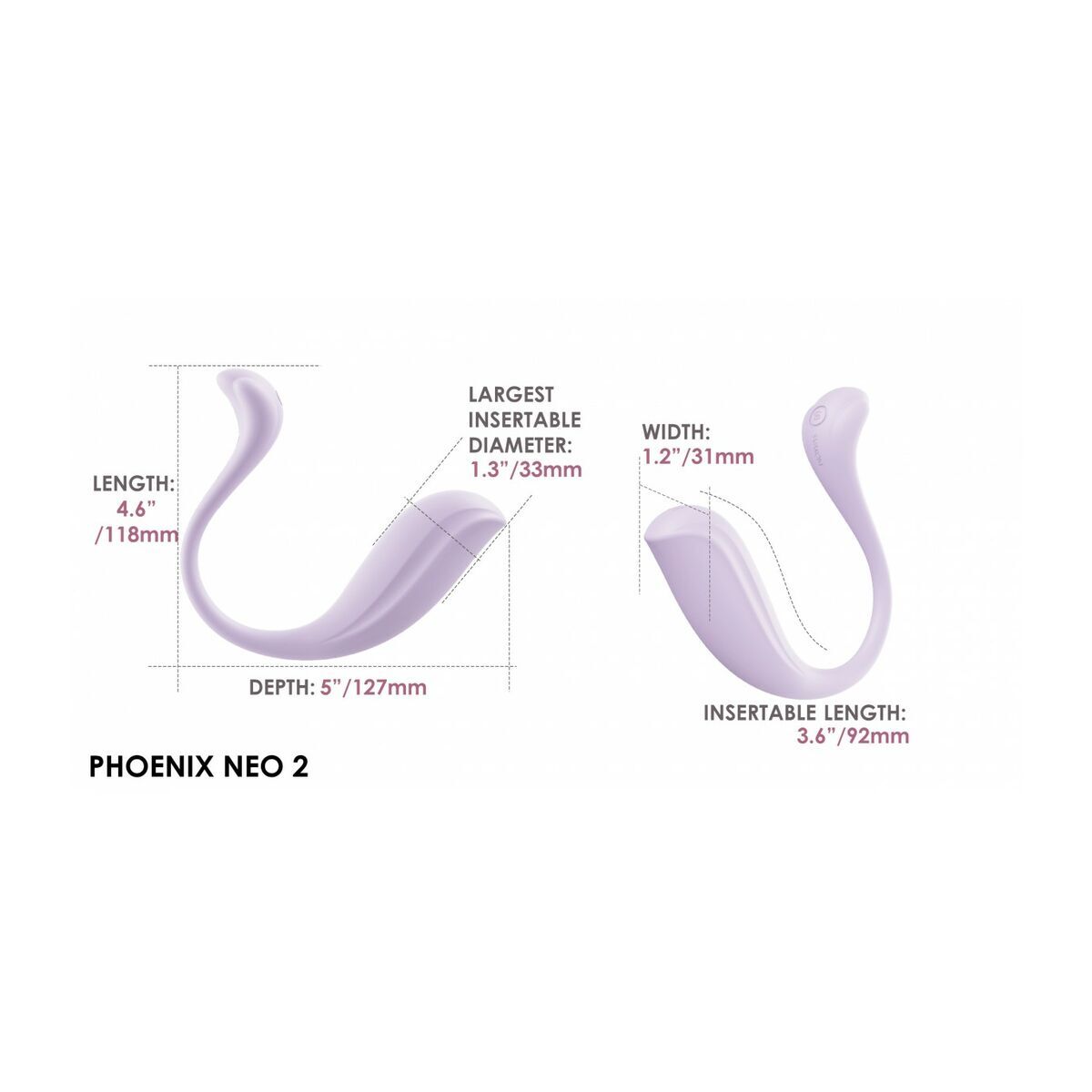Minivibrátory Svakom Fialová