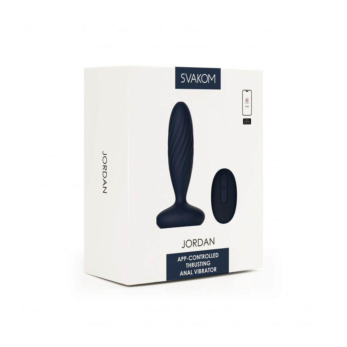 Image secondaire de Plug Anal Svakom Bleu (10 cm)