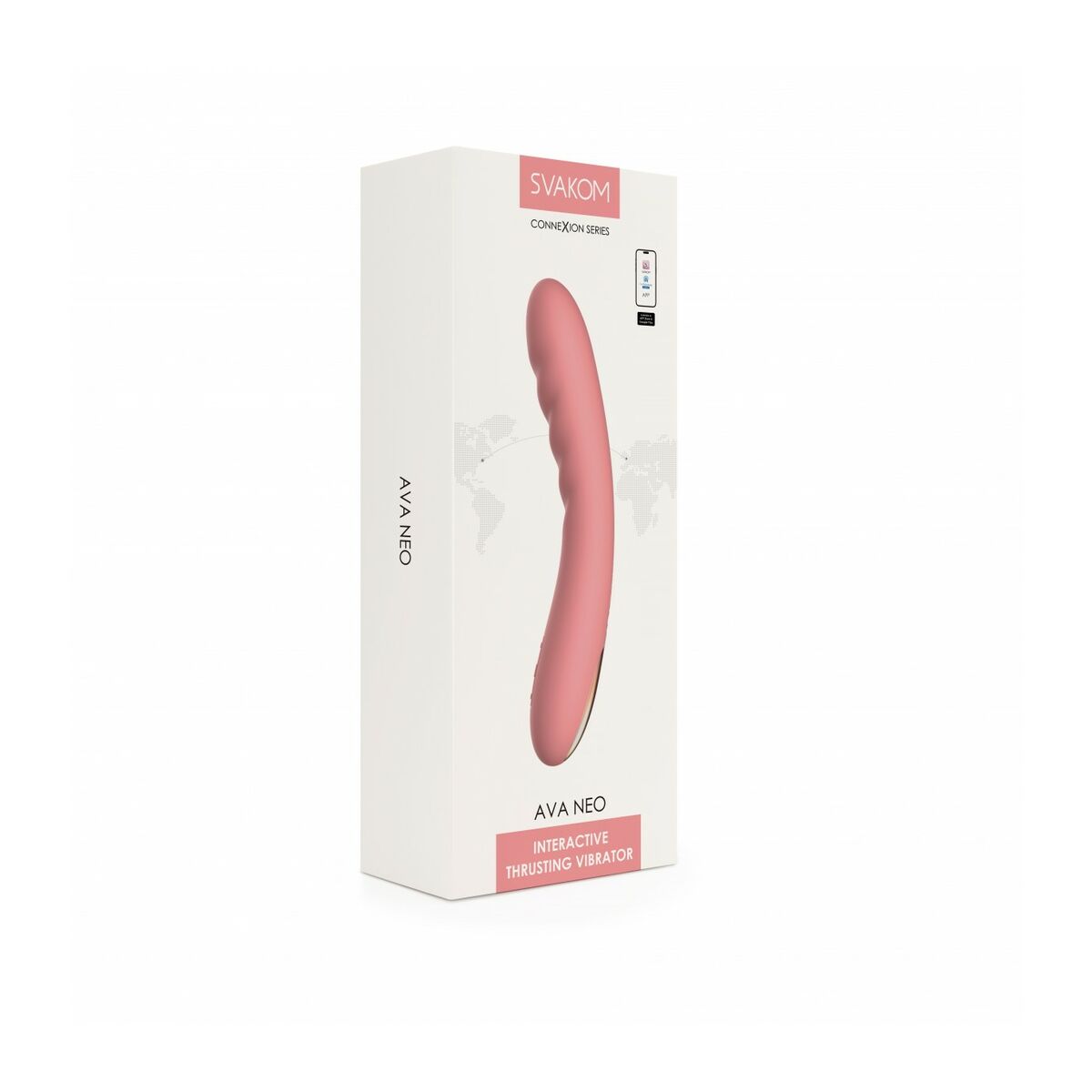 Image secondaire de Vibrateur G-Spot Svakom Rose Pêche