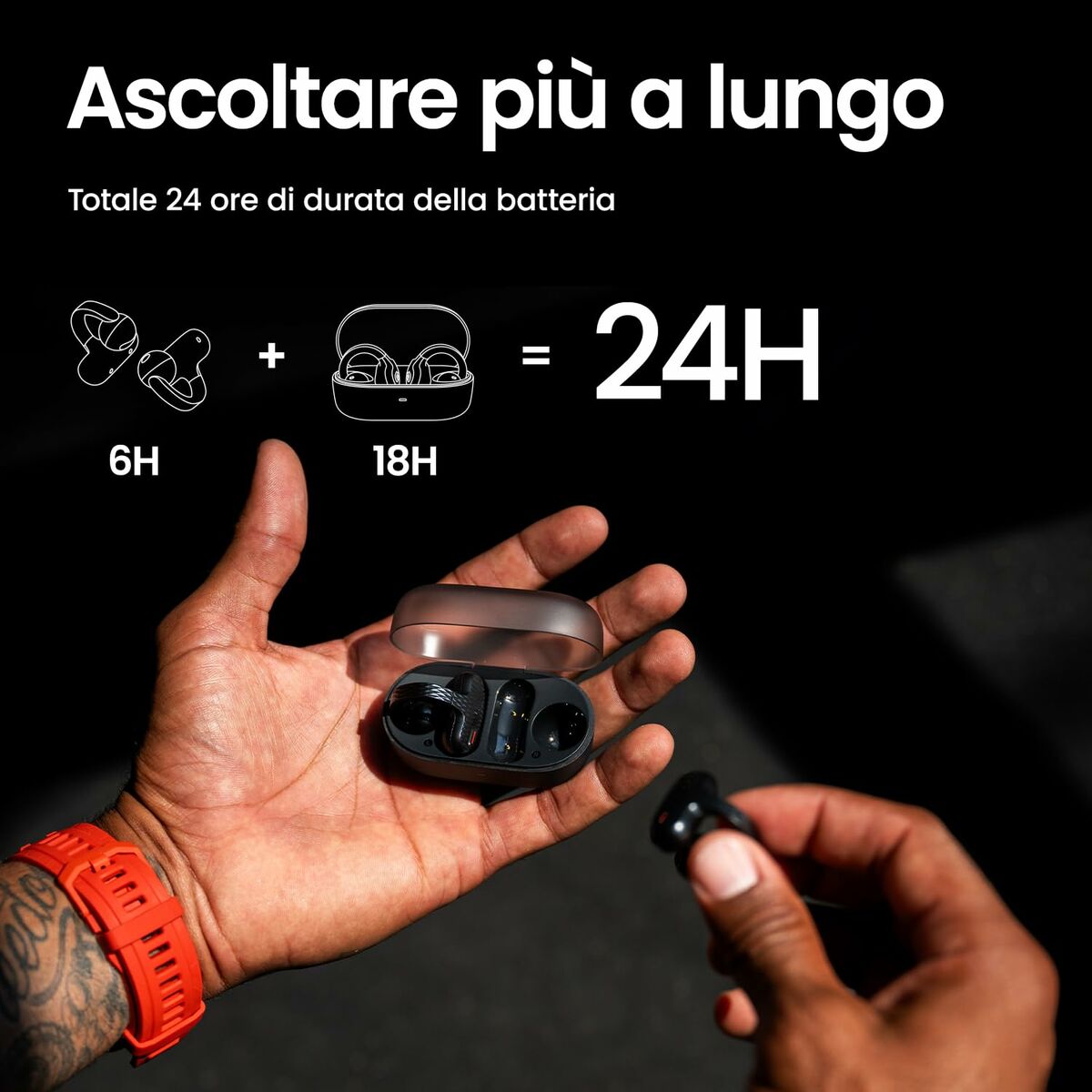 Headphones Amazfit W2427GL1N Black