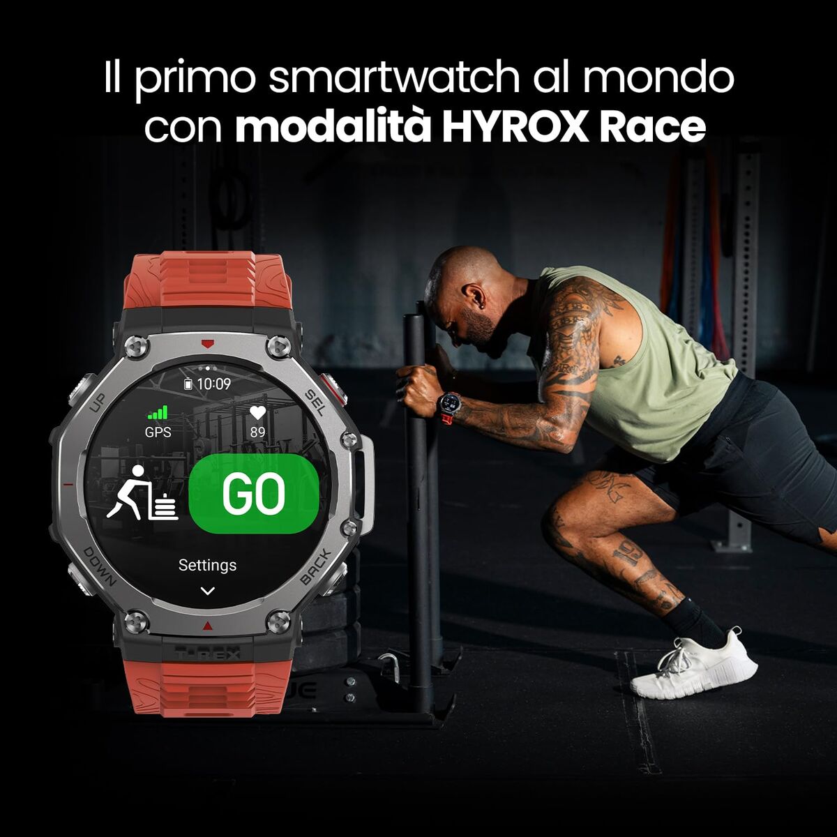 Smartwatch Amazfit T-REX 3 Red 1,5" 47 mm