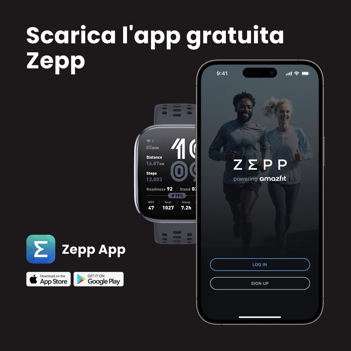 Smartwatch Amazfit BIP 6 BLACK Black 1,97"