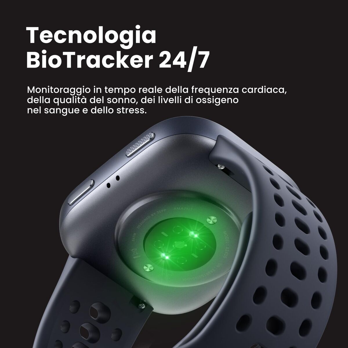 Išmanusis laikrodis Amazfit Bip 6 Raudona 1,97"