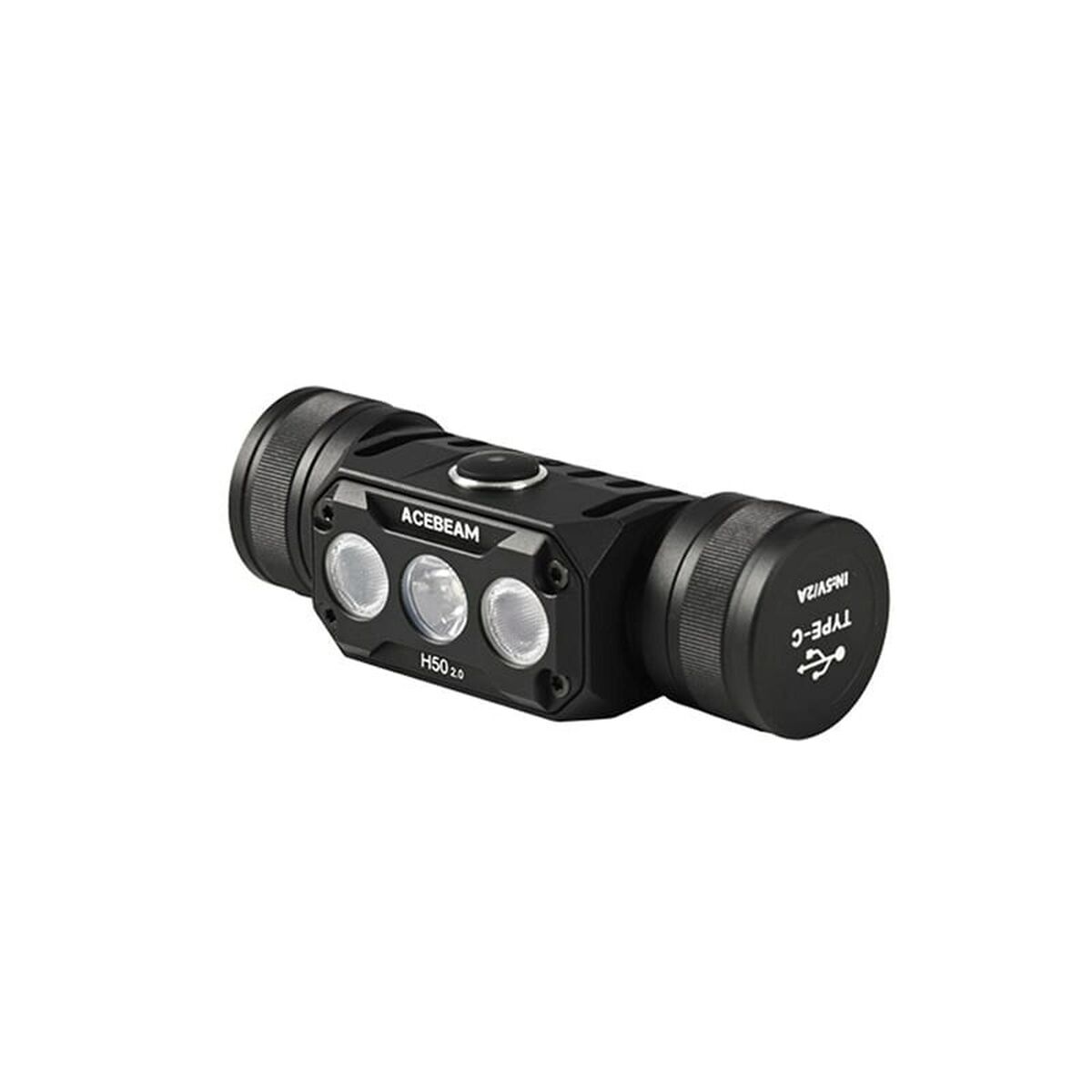 Image secondaire de Lanterne LED pour la Tête Acebeam H50 2.0 Noir Orange
