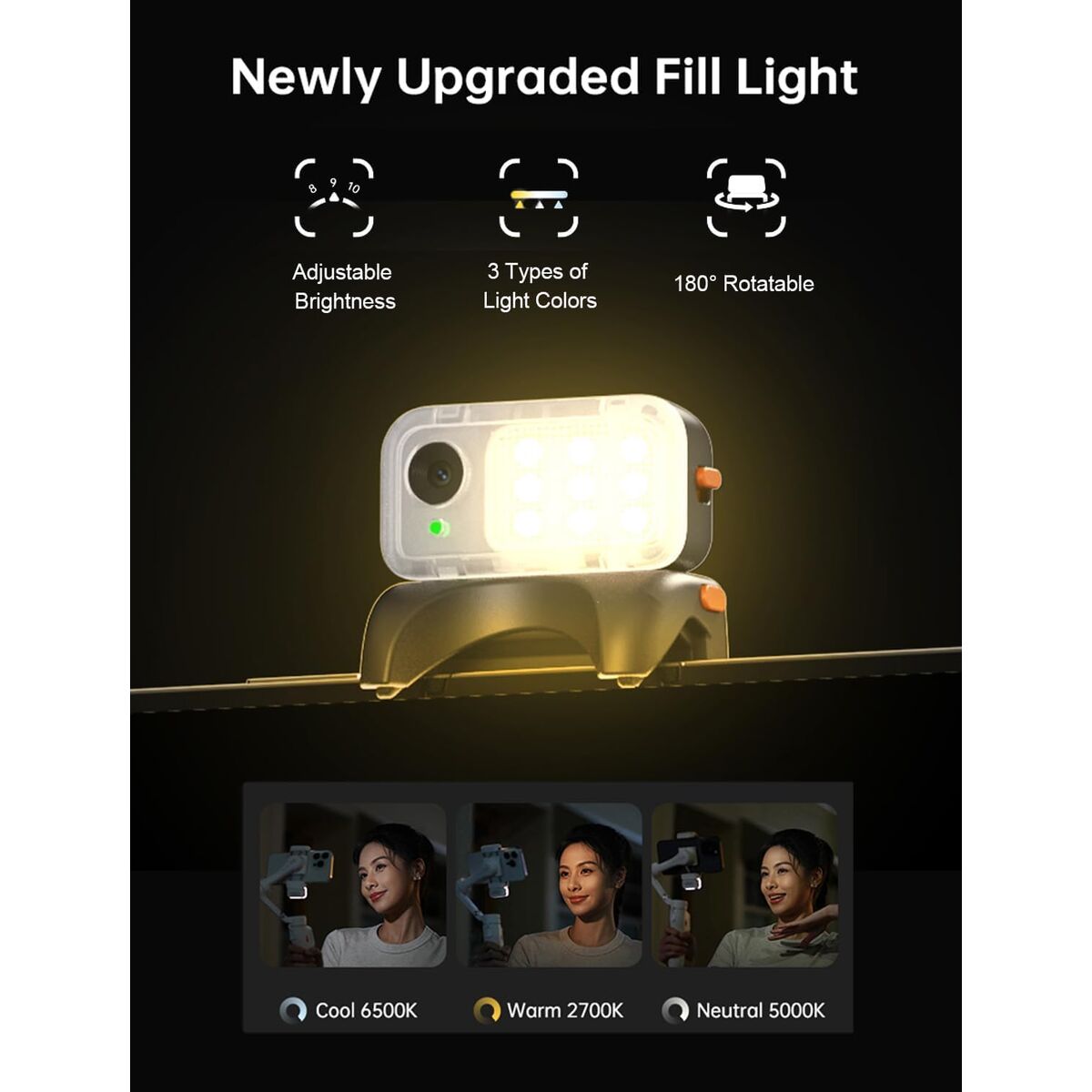 Bild von Camera Stabiliser for Smartphone Hohem HPG-V3 BLK