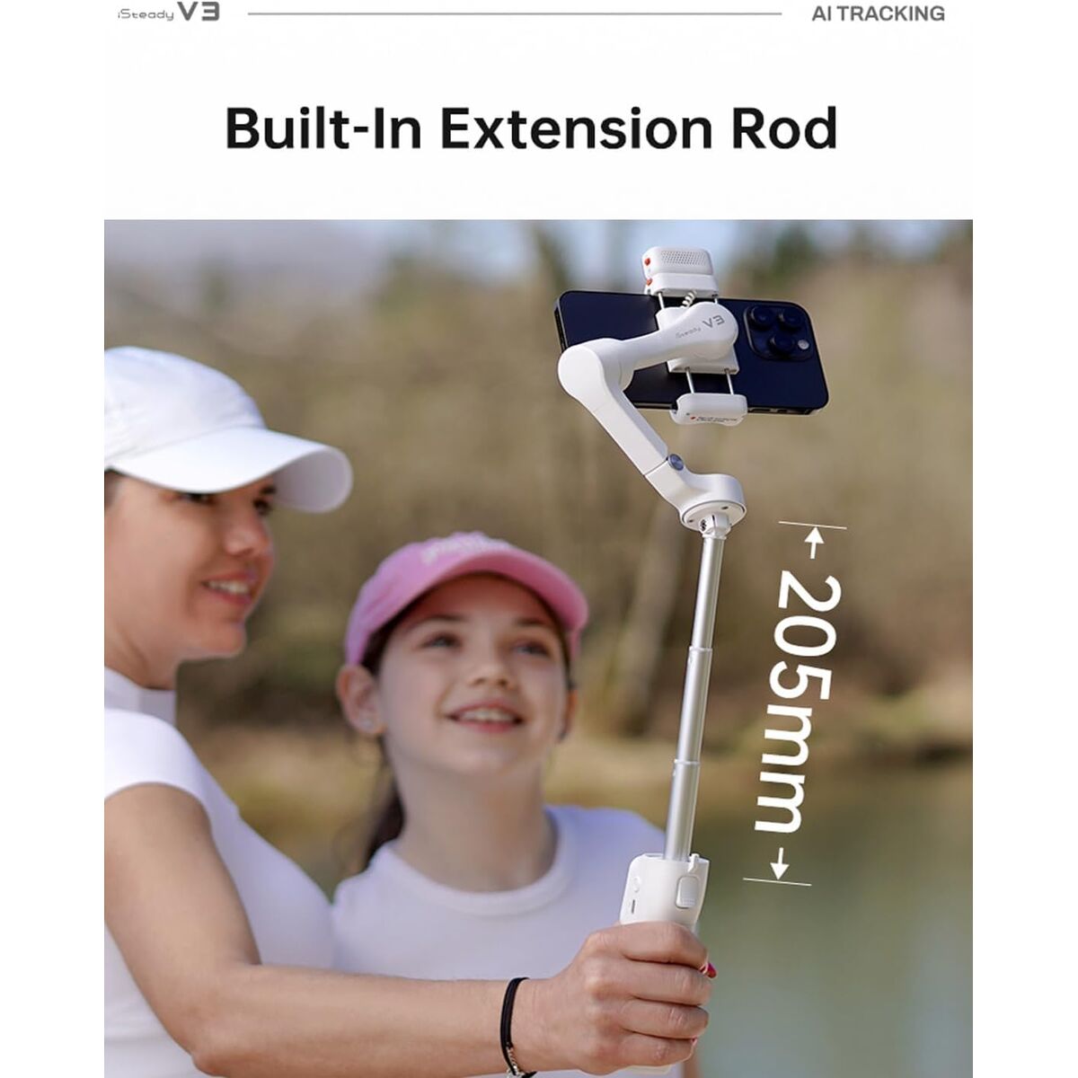 Bild von Camera Stabiliser for Smartphone Hohem HPG-V3 BLK