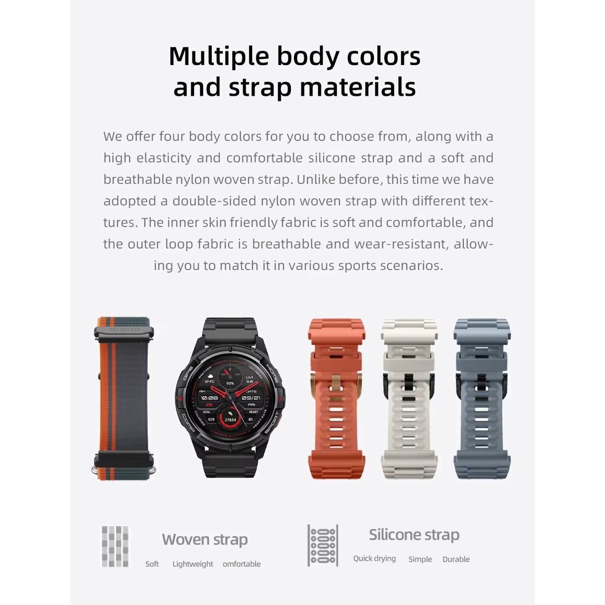 Smartwatch Mibro GS Active Black 1,3"