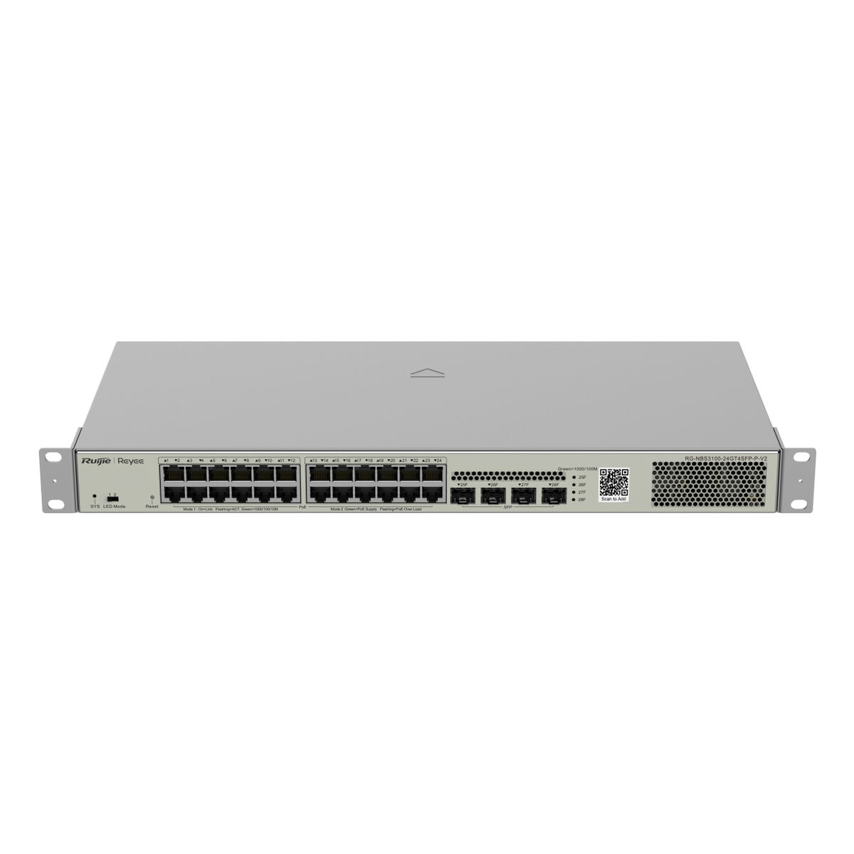 Image secondaire de Switch Ruijie Networks RG-NBS3100-24GT4SFP-P-V2
