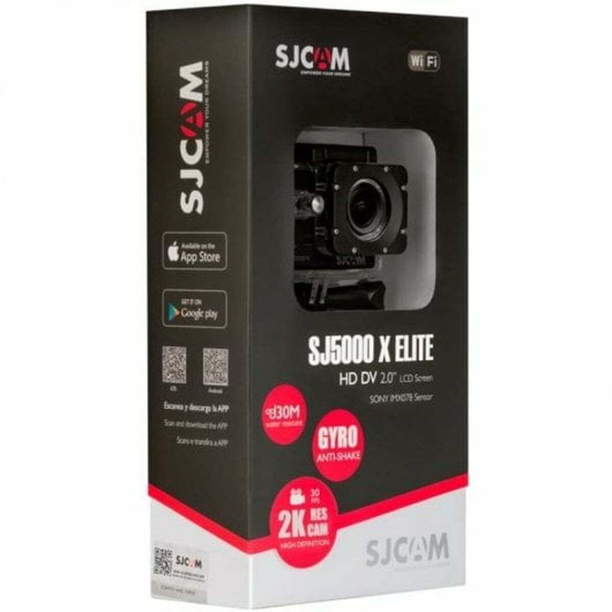 Fotocamera Sportiva Con Accessori Sjcam Sj5000x Elite Nero