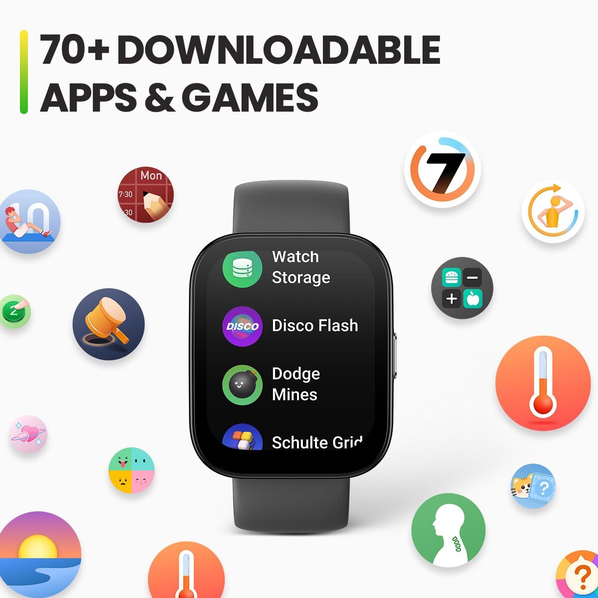 Smartwatch Amazfit Bip 5 Black 1,91"