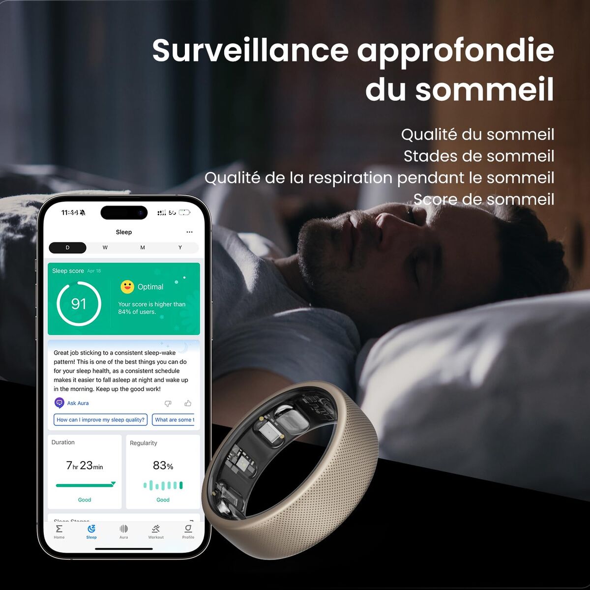 Bild von Activity Bangle Amazfit W2321TY1N Titanium 2"