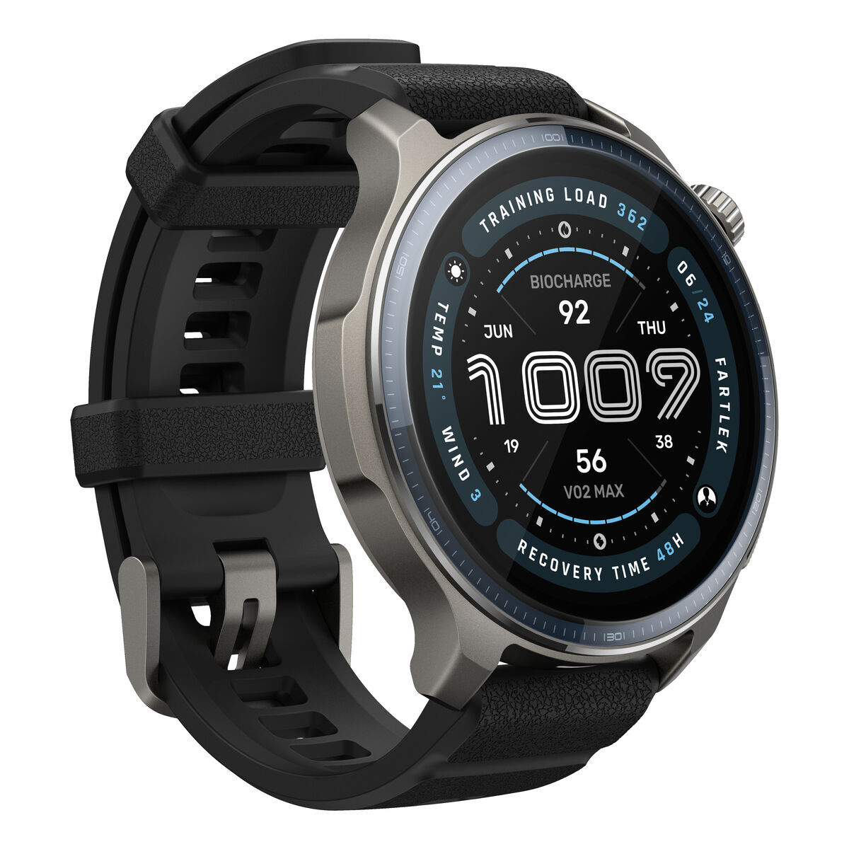 Išmanusis laikrodis Amazfit Balance 2 Juoda 1,5"