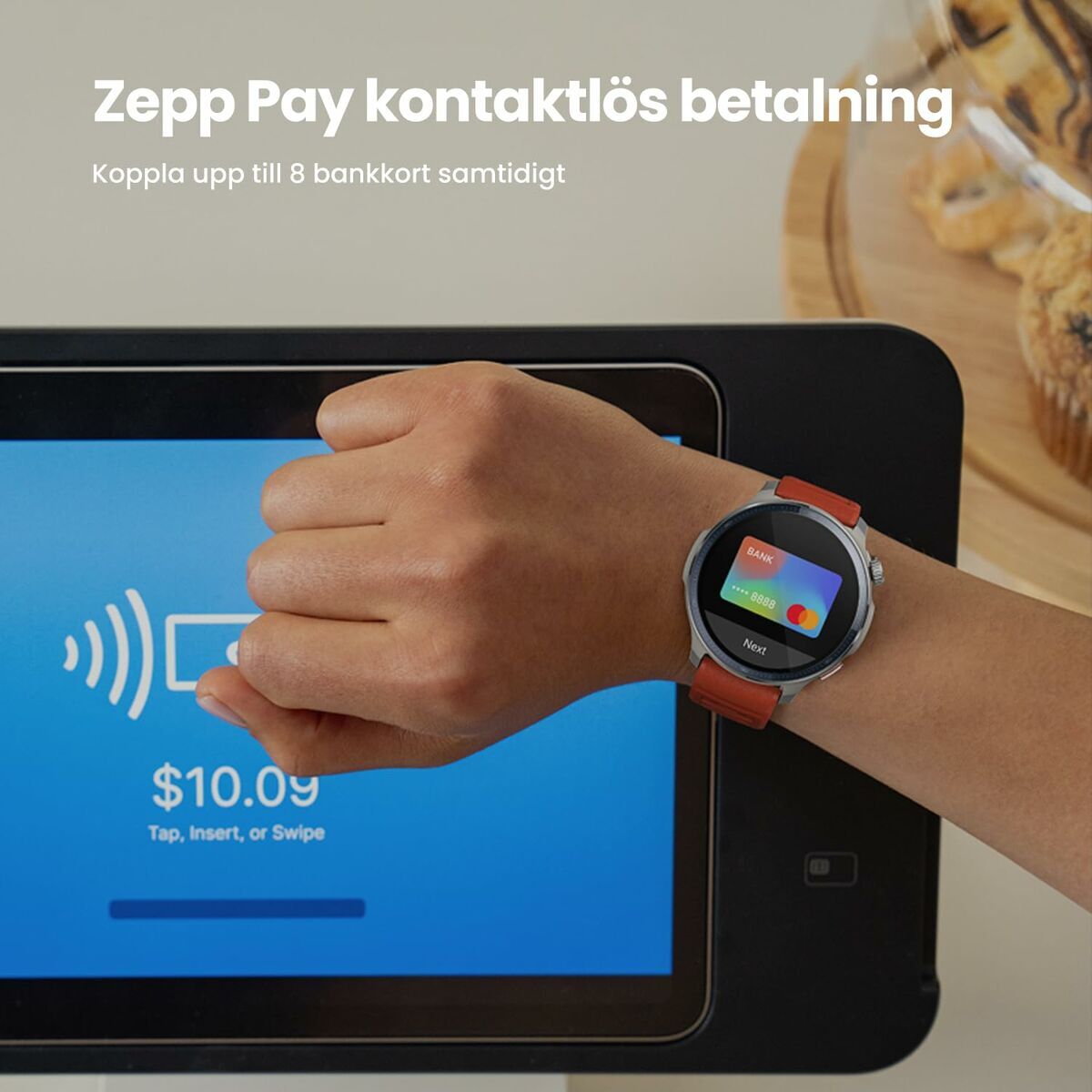 Išmanusis laikrodis Amazfit Balance 2 Juoda 1,5"