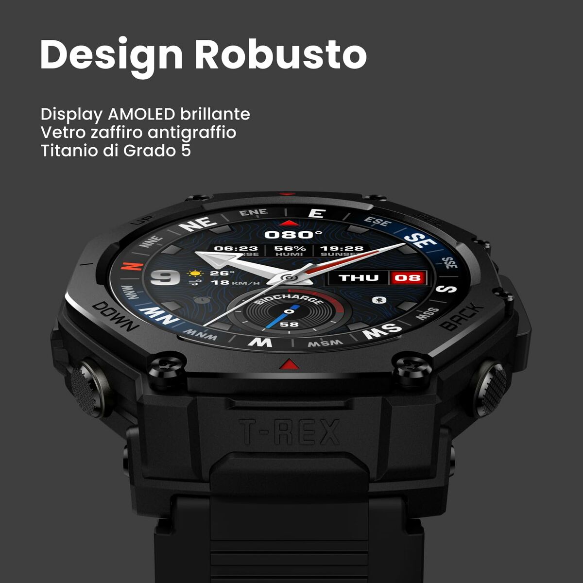 Afbeeldingen van Smartwatch Amazfit W2443EU1N Black 1,5"