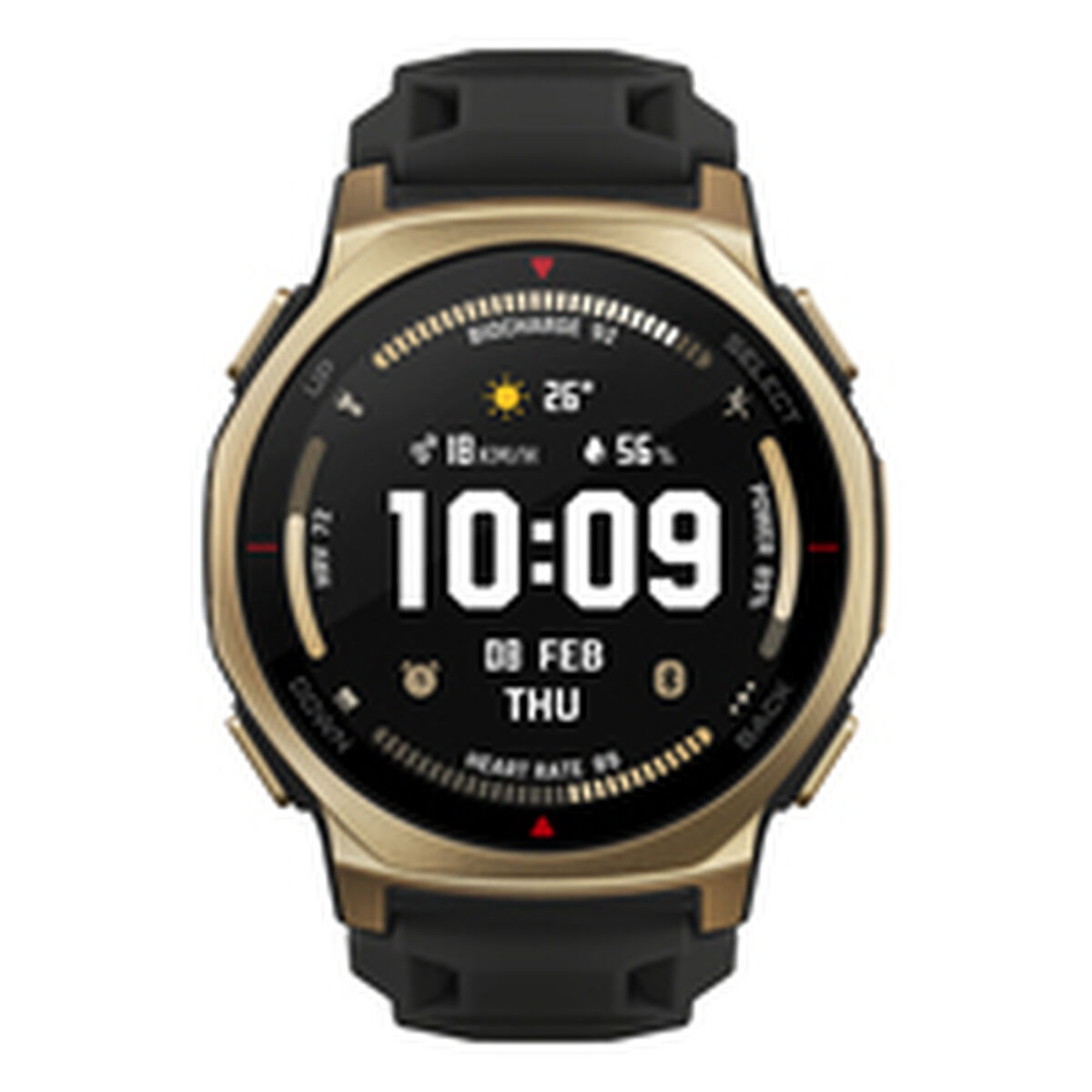 Imagen de Smartwatch Amazfit W2548GL1N Black Golden Ø 44 mm