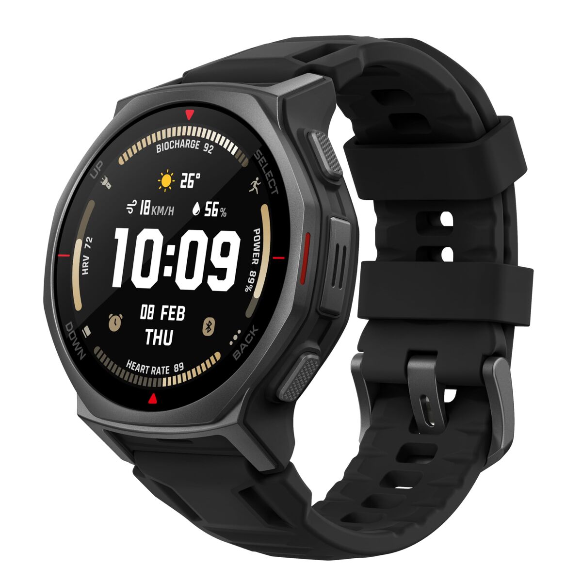 Bild von Smartwatch Amazfit T-REX 3PRO 44MM Black 1,32" Ø 44 mm