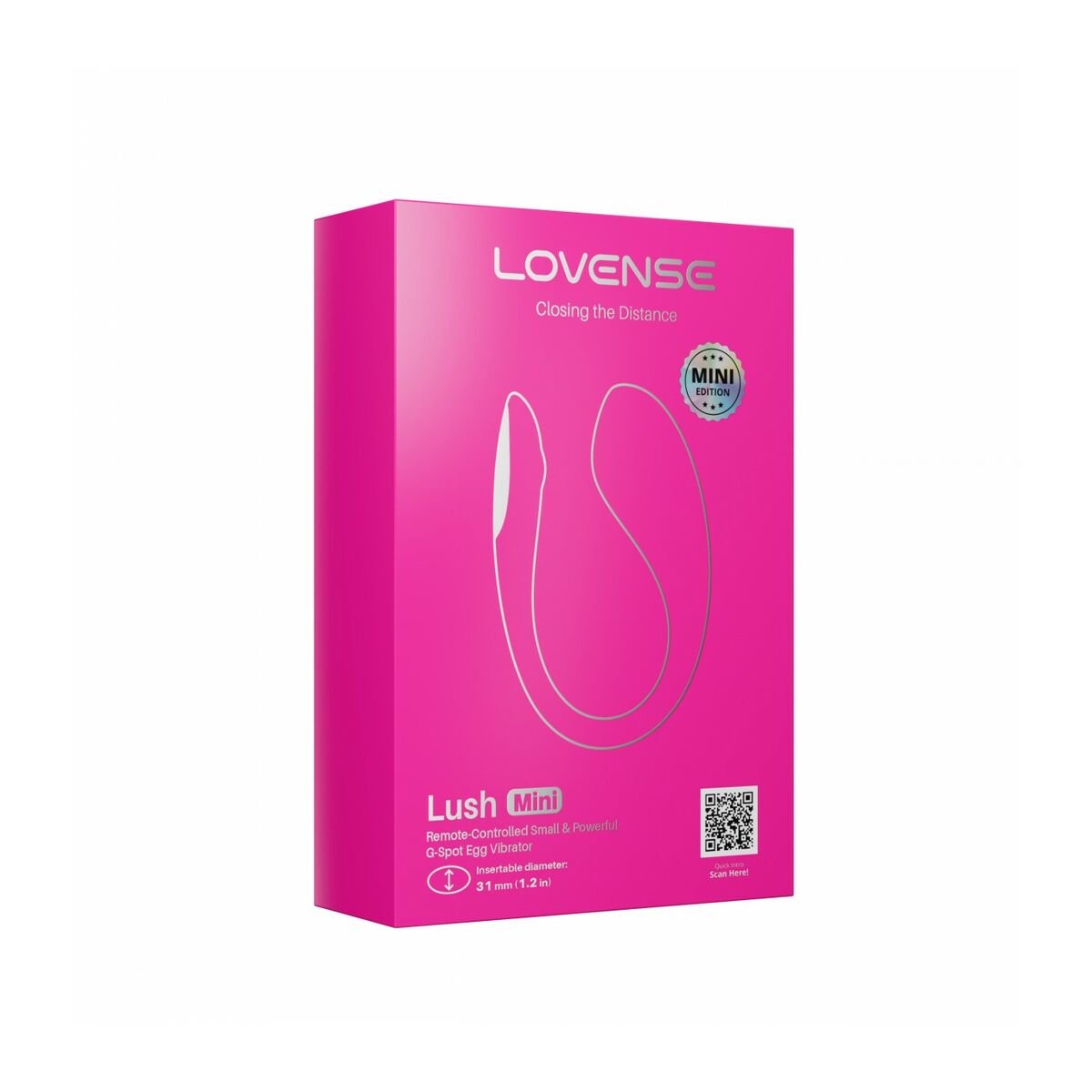 Vibrátor na bod G Lovense LUSH 4