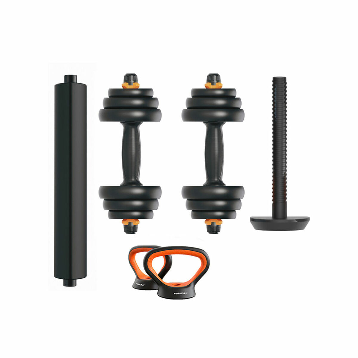 Dumbbells Xiaomi 20 kg 20 kg Sort