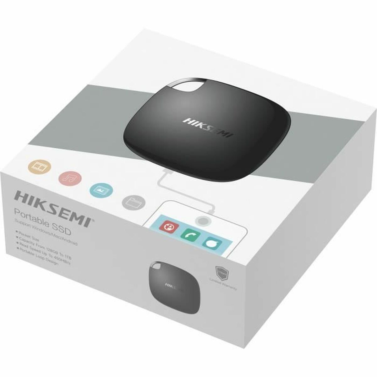 Bild von Externe Festplatte Hiksemi T100 512 GB SSD