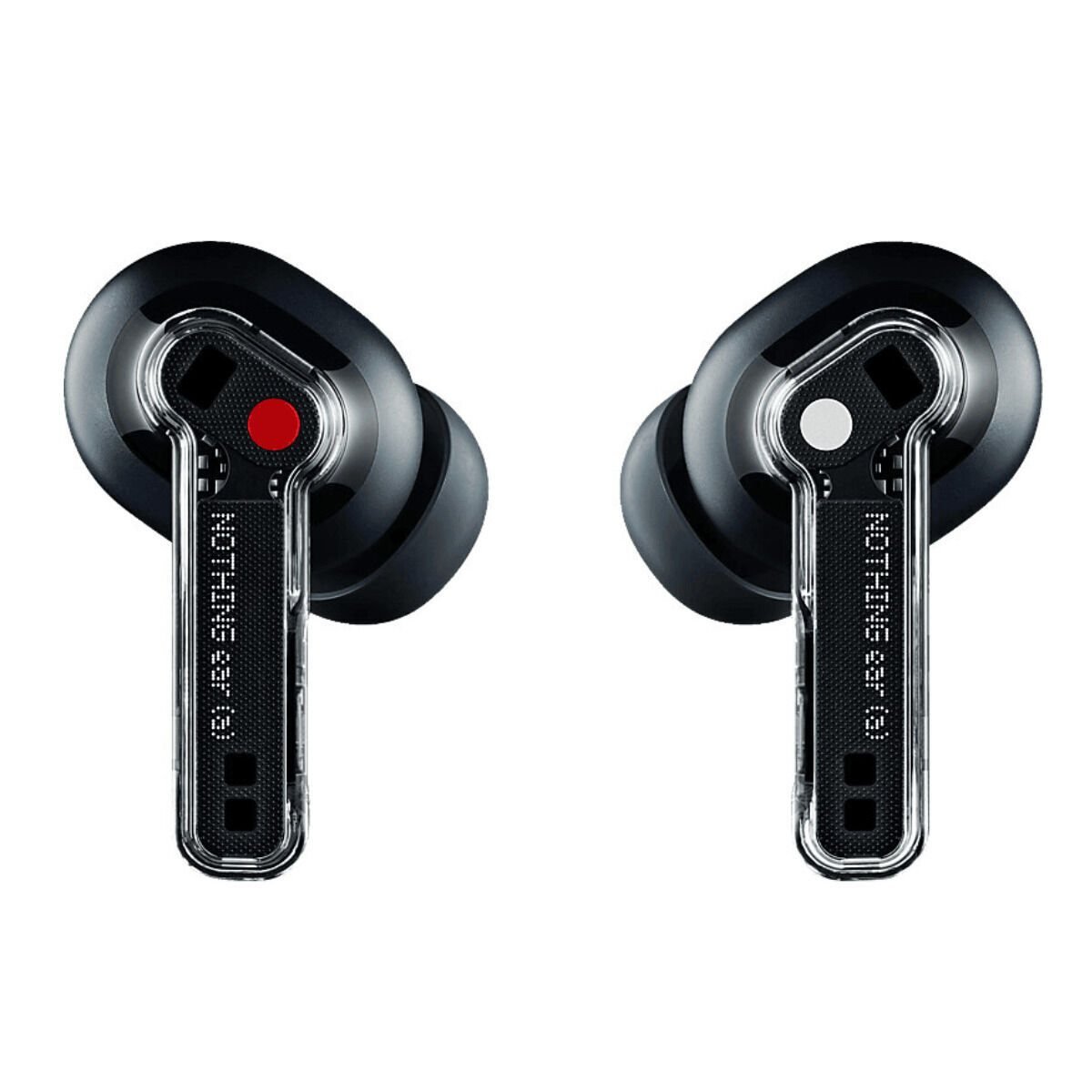 Headphones with Microphone Nothing A0052655 Black Transparent