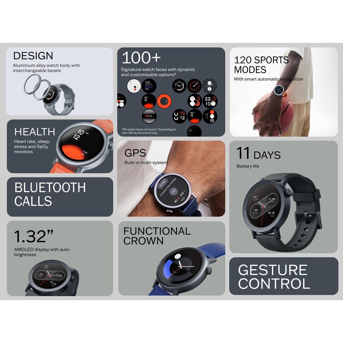 Smartwatch Nothing WATCH PRO 2 Grey