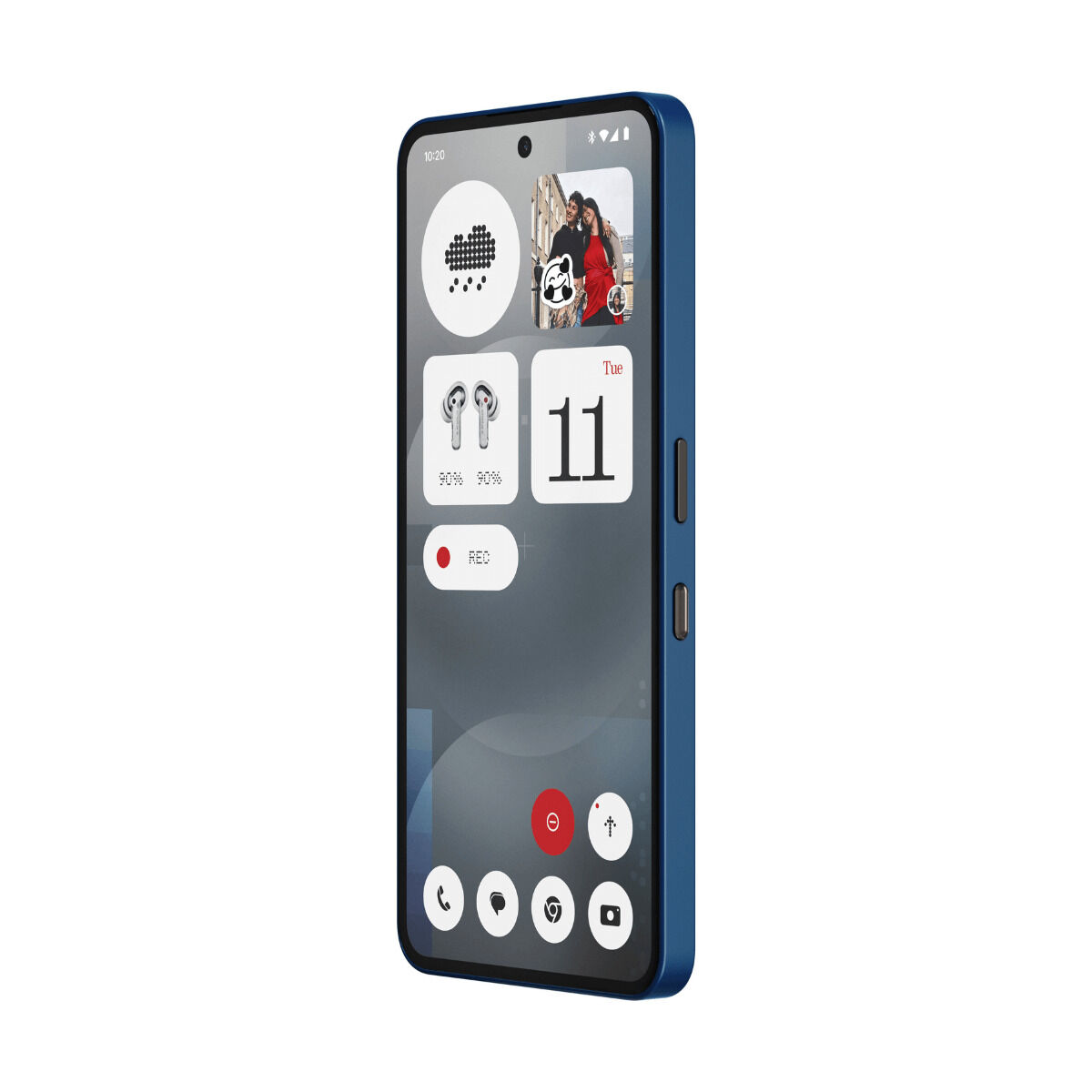 Smartphone Nothing Phone 3a 6,77" Octa Core Qualcomm Snapdragon 7 Gen 3 12 GB RAM 256 GB Blue