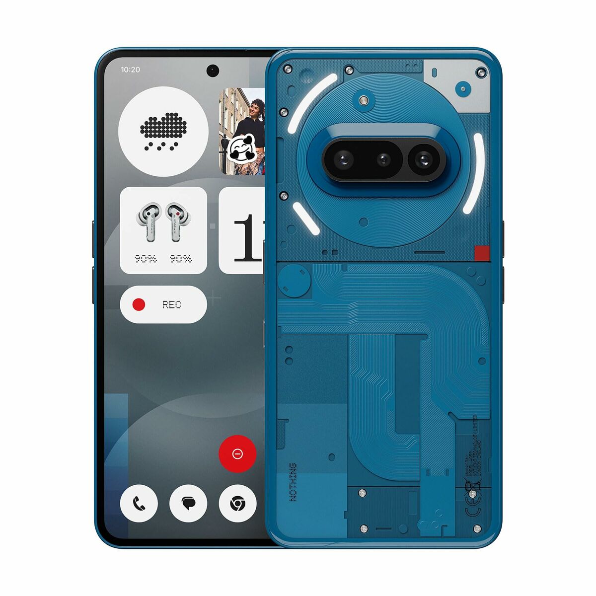 Picture of Smartphone Nothing A10400153 6,77" Octa Core 12 GB RAM 256 GB Blue