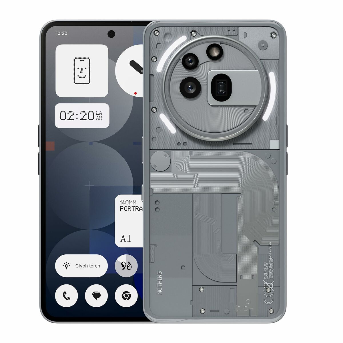 Picture of Smartphone Nothing phone A10400167 Octa Core 12 GB RAM 256 GB Grey