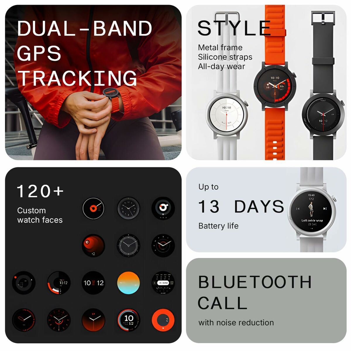 Afbeeldingen van Smartwatch Nothing A10700020 Grey 1,43"